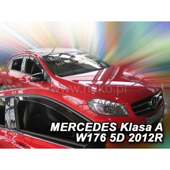 Ανεμοθραύστες Mercedes A-Class W168 Long (2001-2004) 5 πορτο - 4 τμχ. εμπρός και πίσω, Heko