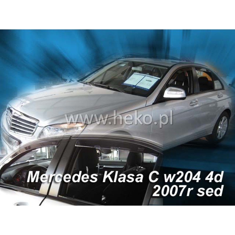 Ανεμοθραύστες Mercedes C-Class W204 (2007-2014) sedan ,combi - 2 τμχ. εμπρός, Heko