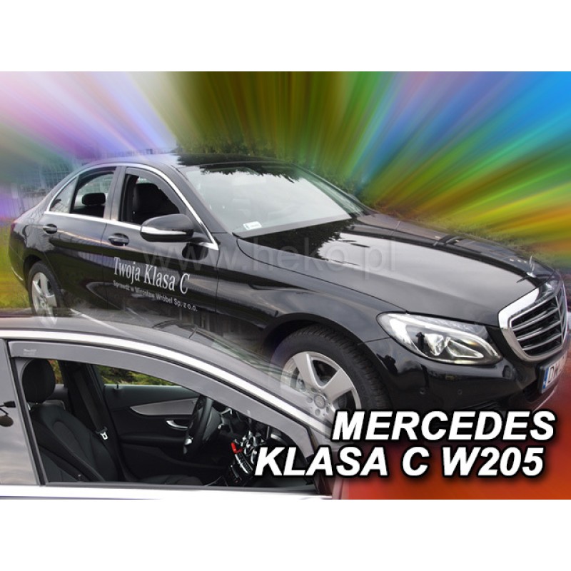 Ανεμοθραύστες Mercedes C-Class W205 (2014-2021) sedan ,combi - 2 τμχ. εμπρός, Heko