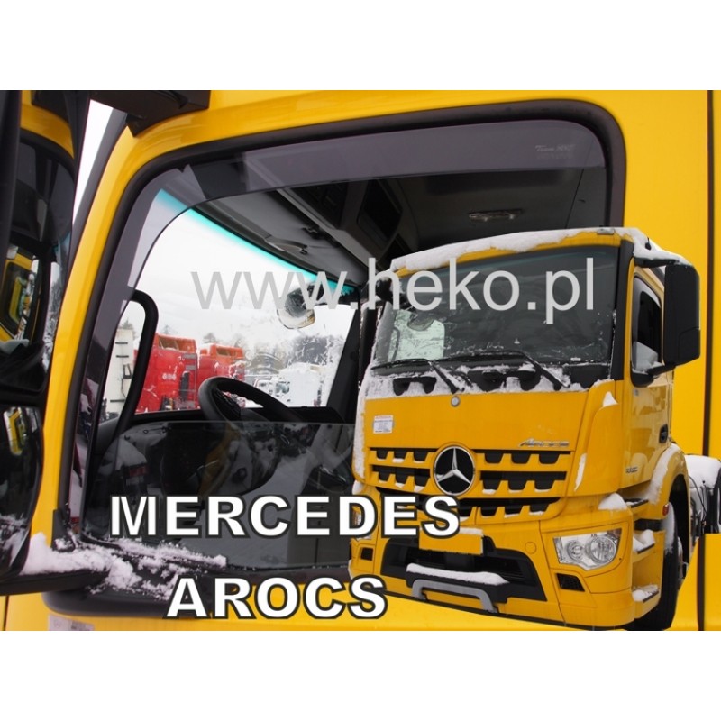 Ανεμοθραύστες Mercedes Actros /Antos /Arocs MPIV (2012+) 2 τμχ. εμπρός, Heko