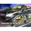 Ανεμοθραύστες Mercedes GL X164 (2006-2012) 5 πορτο - 2 τμχ. εμπρός, Heko