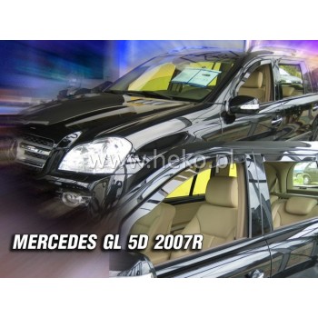 Ανεμοθραύστες Mercedes GL X164 (2006-2012) 5 πορτο - 2 τμχ. εμπρός, Heko Ανεμοθραύστες Mercedes GL X164 (2006-2012) 5 πορτο - 2 τμχ. εμπρός, Heko