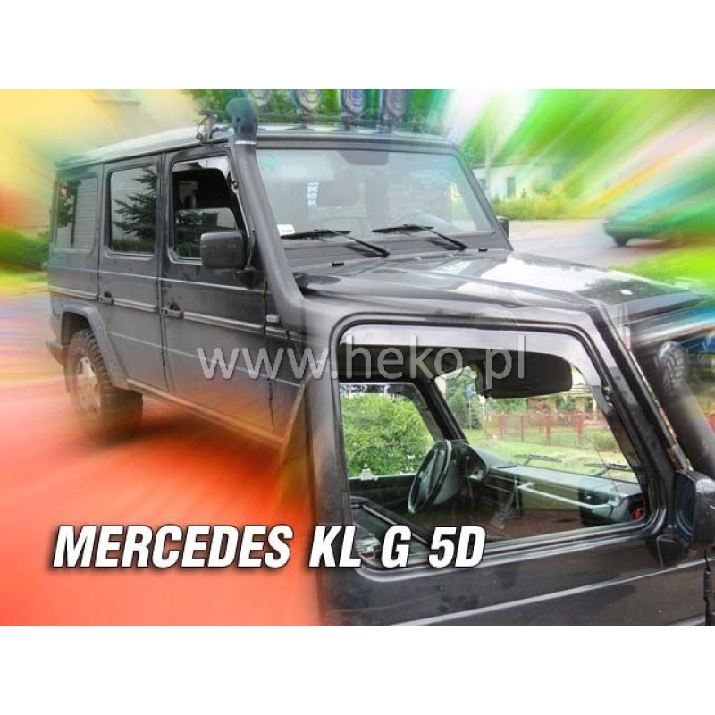 Ανεμοθραύστες Mercedes G-Class W463 3/5 πορτο (1990-2018) - 2 τμχ. εμπρός, Heko