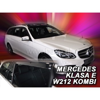 Ανεμοθραύστες Mercedes E-Class W212 (2009-2016) combi - 4 τμχ. εμπρός και πίσω, Heko