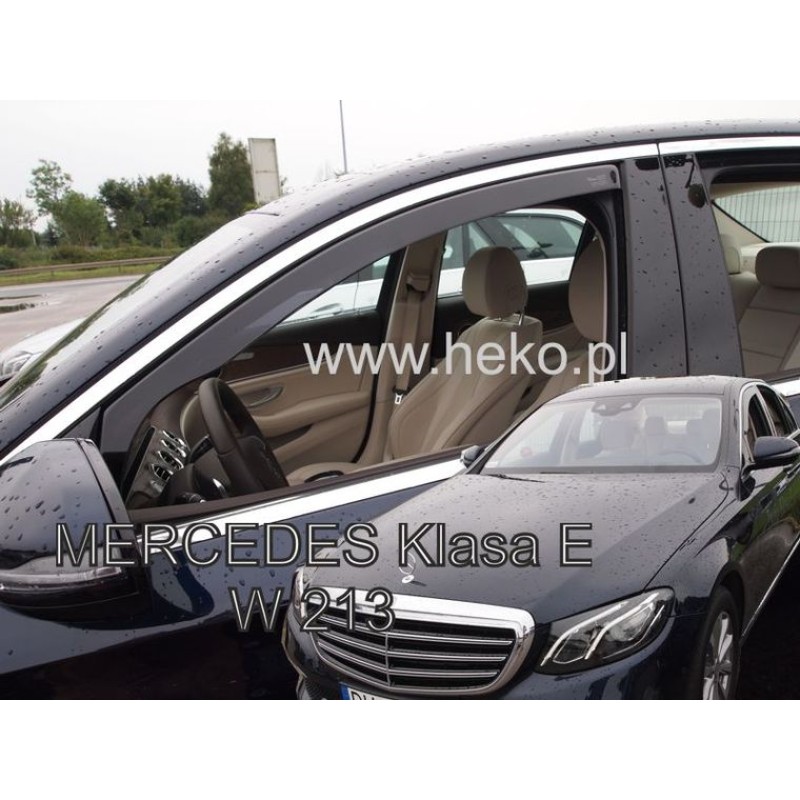 Ανεμοθραύστες Mercedes E-Class W213 (2016-2023) sedan / combi - 2 τμχ. εμπρός, Heko