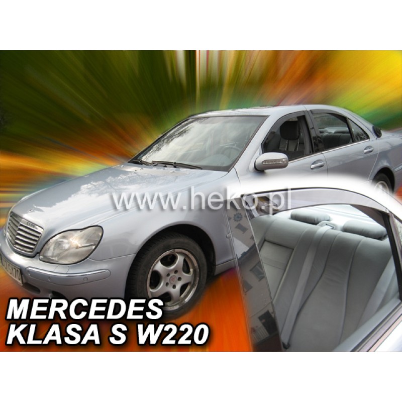 Ανεμοθραύστες Mercedes S-Class W220 (1999-2005) sedan ,combi- 2 τμχ. εμπρός, Heko