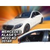 Ανεμοθραύστες Mercedes S-Class W222 (2013-2020) sedan - 2 τμχ. εμπρός, Heko