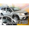 Ανεμοθραύστες Mitsubishi Endeavor (2004-2011) 5 πορτο - 2 τμχ. εμπρός, Heko