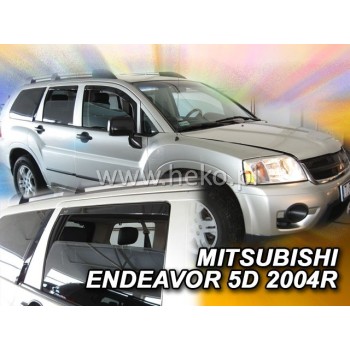 Ανεμοθραύστες Mitsubishi Endeavor (2004-2011) 5 πορτο - 4 τμχ. εμπρός και πίσω, Heko