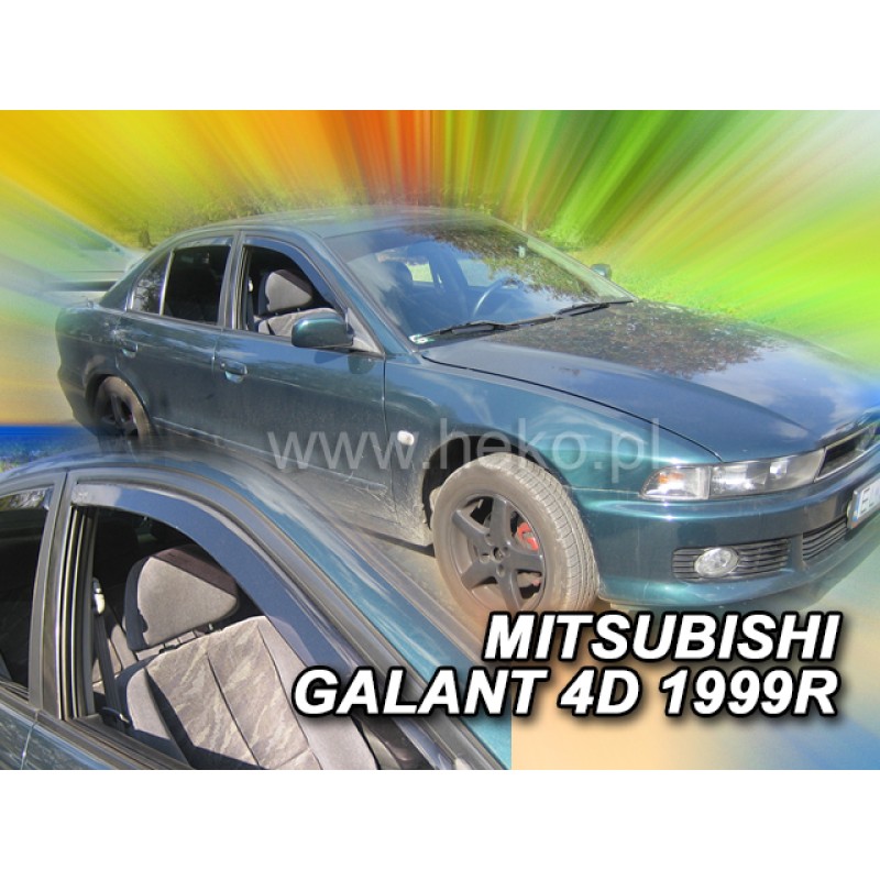 Ανεμοθραύστες Mitsubishi Galant (1988-1993) sedan - 2 τμχ. εμπρός, Heko
