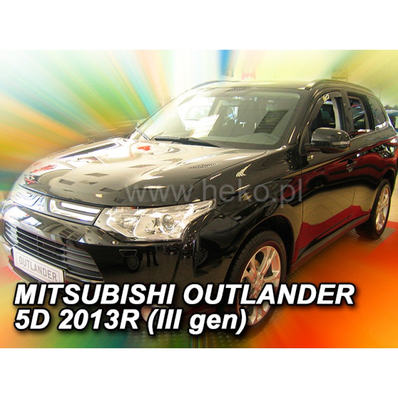 Ανεμοθραύστες Mitsubishi Outlander (2012-2021) - 2 τμχ. εμπρός, Heko
