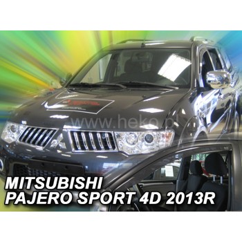 Ανεμοθραύστες Mitsubishi Pajero Sport (1996-2008) 5 πορτο - 4 τμχ. εμπρός και πίσω, Heko Ανεμοθραύστες Mitsubishi Pajero Sport (1996-2008) 5 πορτο - 4 τμχ. εμπρός και πίσω, Heko
