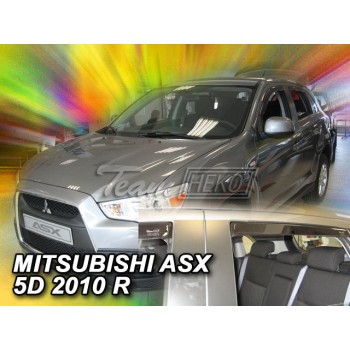 Ανεμοθραύστες Mitsubishi ASX (2010-2022) 5 πορτο - 4 τμχ. εμπρός και πίσω, Heko Ανεμοθραύστες Mitsubishi ASX (2010-2022) 5 πορτο - 4 τμχ. εμπρός και πίσω, Heko