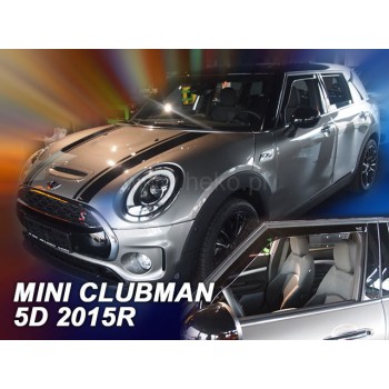 Ανεμοθραύστες Mini Clubman (2015-2023) 5 πορτο - 2 τμχ . εμπρός, Heko
