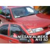 Ανεμοθραύστες Nissan Almera (2000-2006) 5 πορτο - 4 τμχ. εμπρός και πίσω, Heko