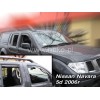 Ανεμοθραύστες Nissan Navara / Pick Up (2005-2014) 4 πορτο - 4 τμχ. εμπρός και πίσω, Heko