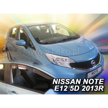 Ανεμοθραύστες Nissan Note (2006-2012) 5 πορτο - 2 τμχ. εμπρός, Heko