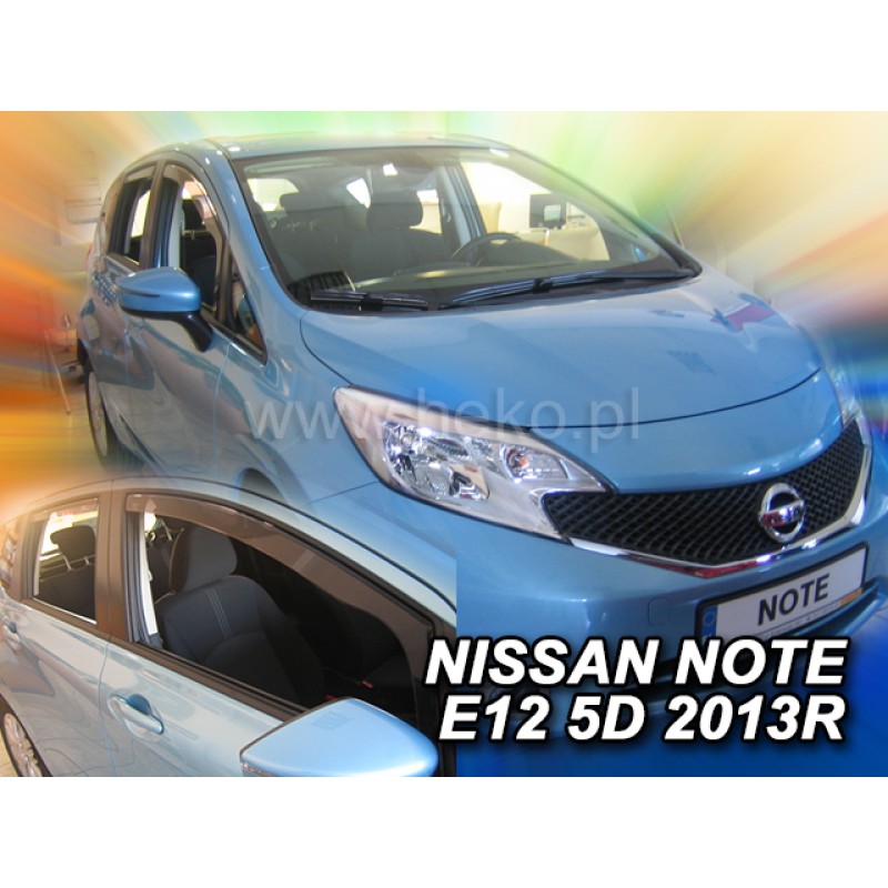Ανεμοθραύστες Nissan Note (2006-2012) 5 πορτο - 4 τμχ. εμπρός και πίσω, Heko