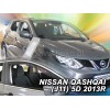 Ανεμοθραύστες Nissan Qashqai (2013-2021) 5 πορτο - 2 τμχ. εμπρός, Heko