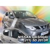 Ανεμοθραύστες Nissan Qashqai (2013-2021) 5 πορτο - 4 τμχ. εμπρός και πίσω, Heko