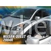 Ανεμοθραύστες Nissan Quest (2004-2009) 5 πορτο - 2 τμχ. εμπρός, Heko