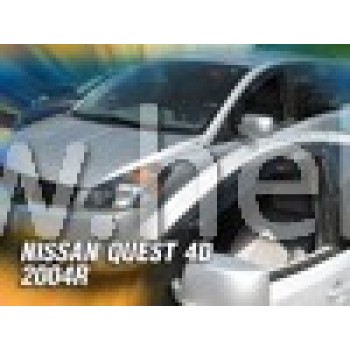 Ανεμοθραύστες Nissan Quest (2004-2009) 5 πορτο - 2 τμχ. εμπρός, Heko Ανεμοθραύστες Nissan Quest (2004-2009) 5 πορτο - 2 τμχ. εμπρός, Heko