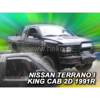 Ανεμοθραύστες Nissan Terrano 2 / Ford Maverick (1993-2004) 5 πορτο - 4 τμχ. εμπρός και πίσω, Heko