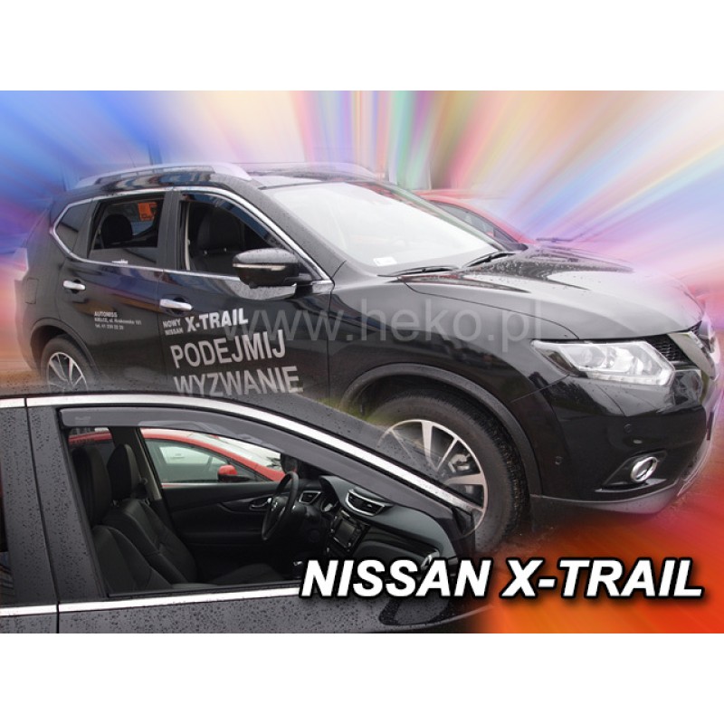 Ανεμοθραύστες Nissan X-Trail (2014-2021) - 2 τμχ εμπρός, Heko