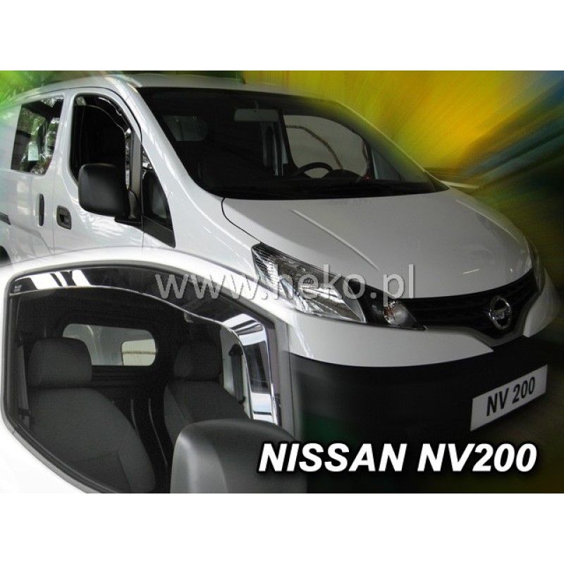 Ανεμοθραύστες Nissan NV200 (2009-2021) 2/4 πορτο - 2 τμχ. εμπρός, Heko