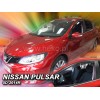 Ανεμοθραύστες Nissan Pulsar (2014-2018) 5 πορτο - 2 τμχ. εμπρός, Heko