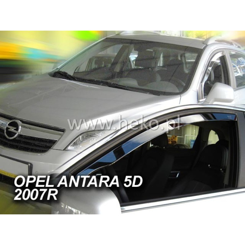 Ανεμοθραύστες Opel Antara (2007-2017) 5 πορτο - 2 τμχ. εμπρός εμπρός, Heko