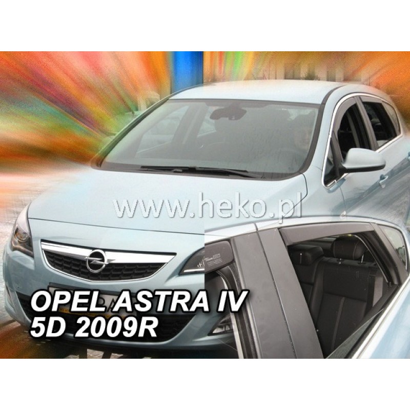 Ανεμοθραύστες Opel Astra J (2009-2015) 5 πορτο ,sedan - 4 τμχ. εμπρός και πίσω, Heko