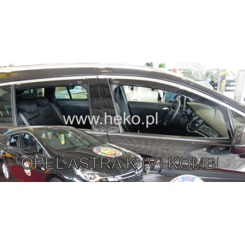 Ανεμοθραύστες Opel Astra K (2015-2022) combi (Sports Tourer )- 4 τμχ. εμπρός και πίσω, Heko Ανεμοθραύστες Opel Astra K (2015-2022) combi (Sports Tourer )- 4 τμχ. εμπρός και πίσω, Heko