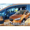 Ανεμοθραύστες Opel Crossland X (2017-2024) 5 πορτο - 2 τμχ. εμπρός, Heko