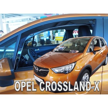 Ανεμοθραύστες Opel Crossland X (2017-2024) 5 πορτο - 2 τμχ. εμπρός, Heko