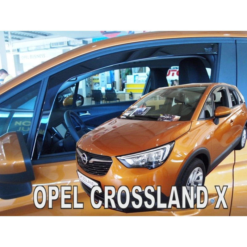 Ανεμοθραύστες Opel Crossland X (2017-2024) 5 πορτο - 2 τμχ. εμπρός, Heko