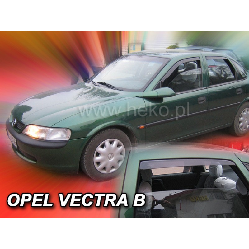 Ανεμοθραύστες Opel Vectra B (1996-2002) sedan- 4 τμχ. εμπρός και πίσω, Heko