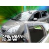 Ανεμοθραύστες Opel Meriva (2003-2010) 5 πορτο - 4 τμχ. εμπρός και πίσω, Heko