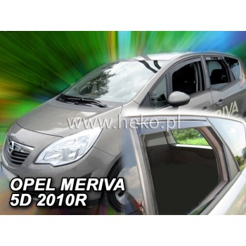 Ανεμοθραύστες Opel Meriva (2003-2010) 5 πορτο - 4 τμχ. εμπρός και πίσω, Heko Ανεμοθραύστες Opel Meriva (2003-2010) 5 πορτο - 4 τμχ. εμπρός και πίσω, Heko