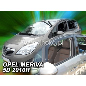 Ανεμοθραύστες Opel Meriva (2010-2017) 5 πορτο - 2 τμχ. εμπρός, Heko