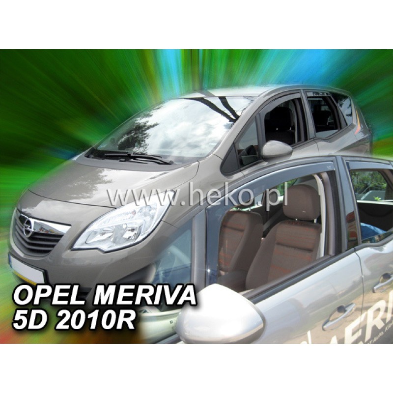 Ανεμοθραύστες Opel Meriva (2010-2017) 5 πορτο - 2 τμχ. εμπρός, Heko