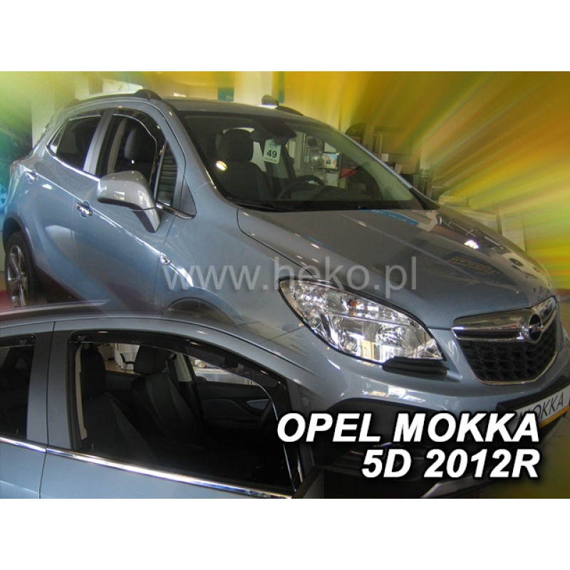 Ανεμοθραύστες Opel Mokka (2012-2020) 5 πορτο - 2 τμχ εμπρός, Heko