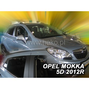 Ανεμοθραύστες Opel Mokka (2012-2020) 5 πορτο - 4 τμχ εμπρός και πίσω, Heko Ανεμοθραύστες Opel Mokka (2012-2020) 5 πορτο - 4 τμχ εμπρός και πίσω, Heko