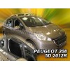 Ανεμοθραύστες Peugeot 208 (2012-2019) 5 πορτο - 2 τμχ. εμπρός, Heko