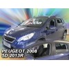 Ανεμοθραύστες Peugeot 2008 (2013-2019) 5 πορτο - 4 τμχ. εμπρός και πίσω, Heko
