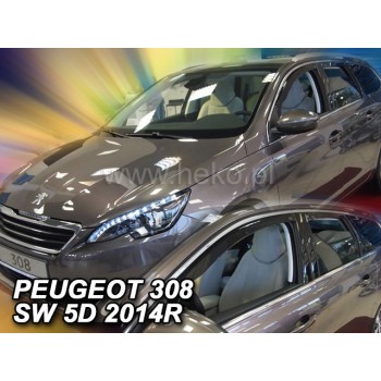 Ανεμοθραύστες Peugeot 308 (2014-2021) combi - 4 τμχ. εμπρός και πίσω, Heko Ανεμοθραύστες Peugeot 308 (2014-2021) combi - 4 τμχ. εμπρός και πίσω, Heko