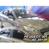 Ανεμοθραύστες Peugeot 301 (2013+ ) sedan - 4 τμχ. εμπρός και πίσω, Heko