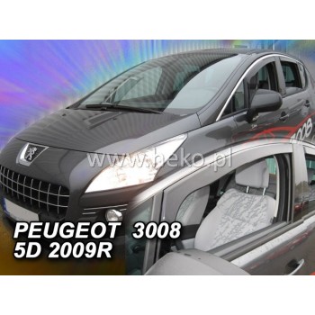 Ανεμοθραύστες Peugeot 3008 / 5008 (2009-2017) 2 τμχ. εμπρός, Heko