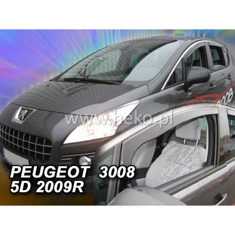 Ανεμοθραύστες Peugeot 3008 / 5008 (2009-2017) 2 τμχ. εμπρός, Heko