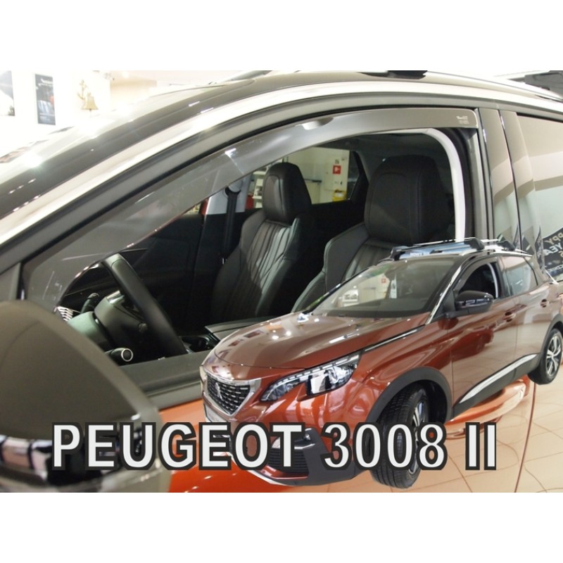 Ανεμοθραύστες Peugeot 3008 / 5008 (2017-2024) - 2 τμχ. εμπρός, Heko